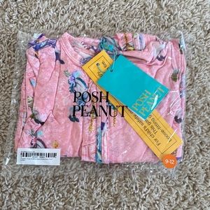 Posh peanut ruffled zippered 9-12 Claudine